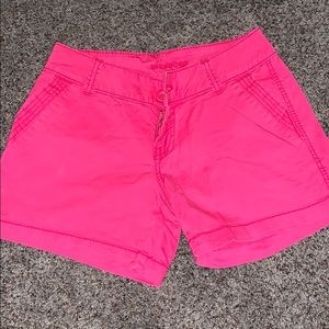 Women’s Pink Jean Shorts